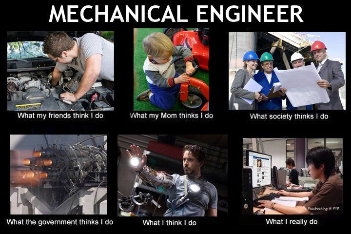 What mechanical engineers do